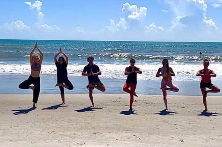 Beach Yoga Photos 10