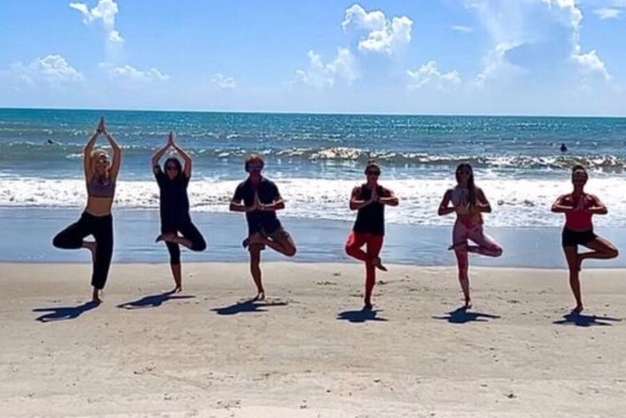 Beach Yoga Photos 11