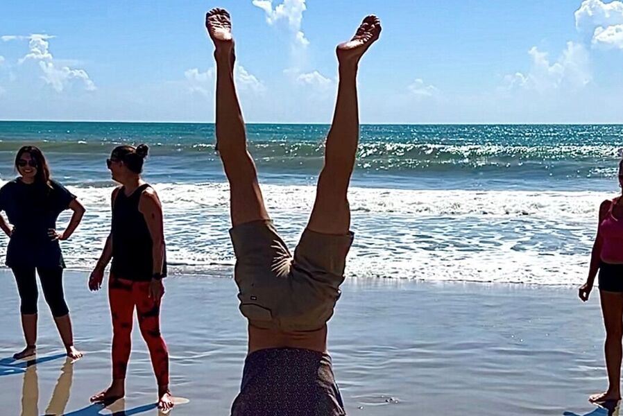 Beach Yoga Photos Florida 1