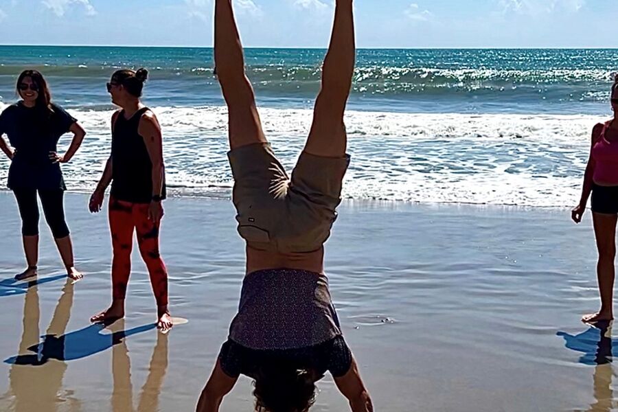 Beach Yoga Photos Florida 2