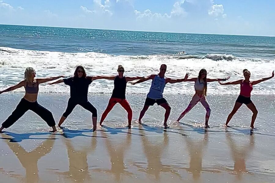 Beach Yoga Photos Tide And Tonic 3