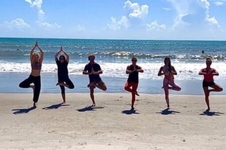 Beach Yoga Photos 5