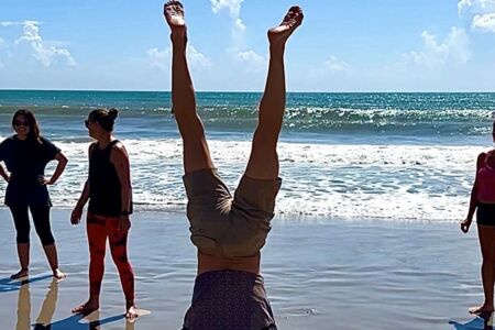 Beach Yoga Photos Florida