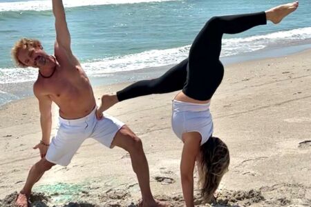 Partner Acroyoga With Jenna Lomazzo