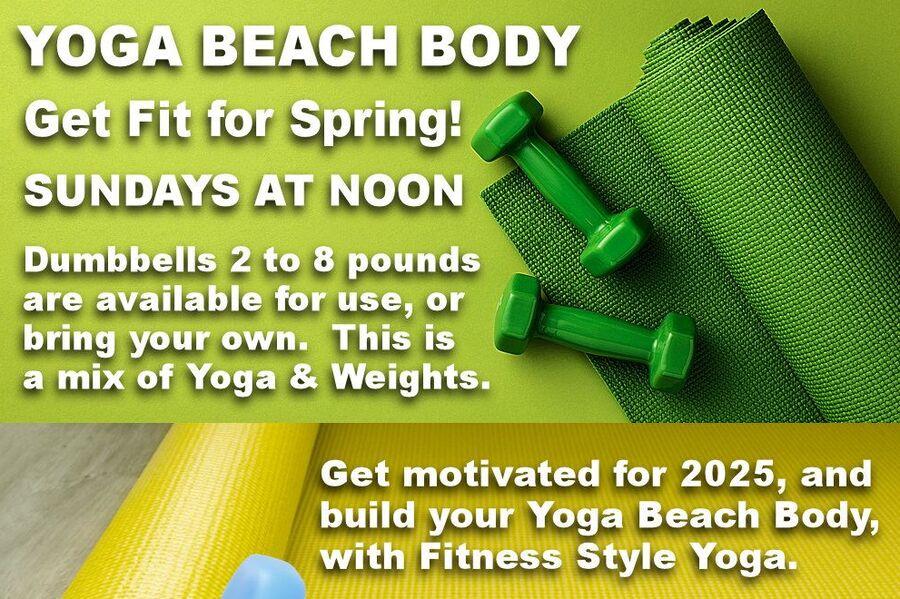 Yoga Beach Body Sunday