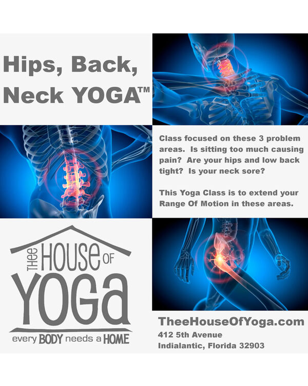 $8 Get Fit for Spring Special - Hips Back Neck YOGA&trade;