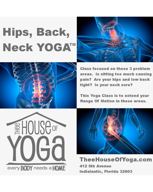 $8 Get Fit for Spring Special - Hips Back Neck YOGA&amp;trade;