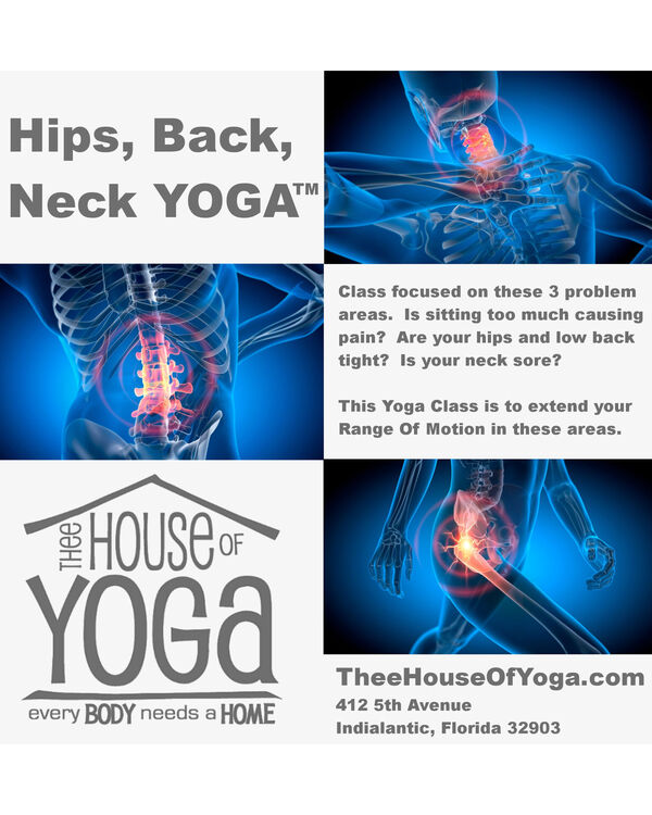 $8 Get Fit for Spring Special - Hips Back Neck YOGA&trade;