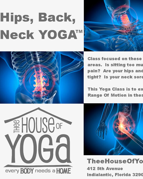 $8 Get Fit for Spring Special - Hips Back Neck YOGA&trade;