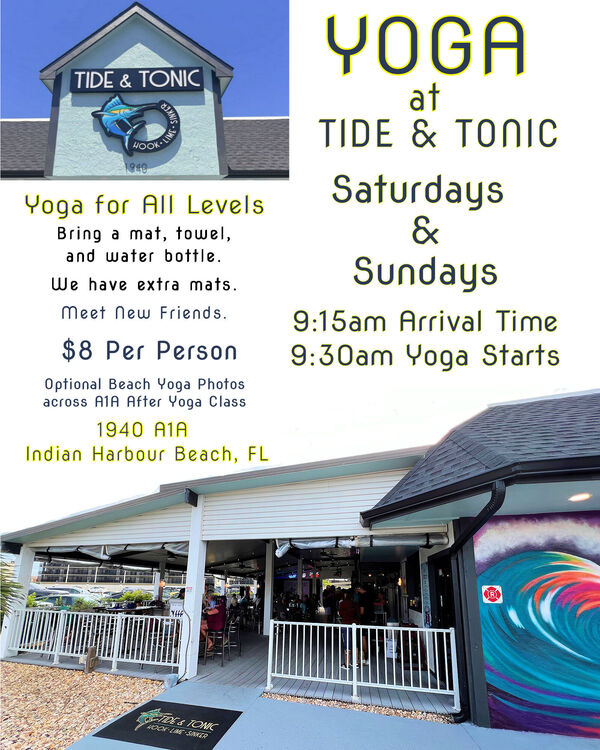 YOGA SUNDAY at TIDE & TONIC